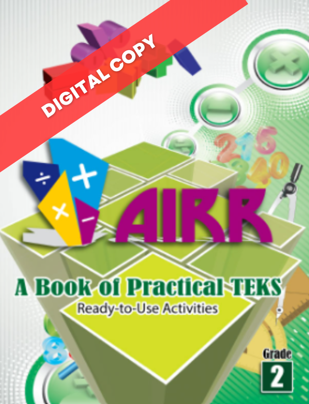 (DIGITAL) TEKS AIRR MATH ACTIVITY BOOK - GRADE 2 369 Activities