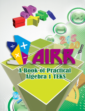 (DIGITAL) TEKS AIRR MATH ACTIVITY BOOK - ALGEBRA 1 376 Activities